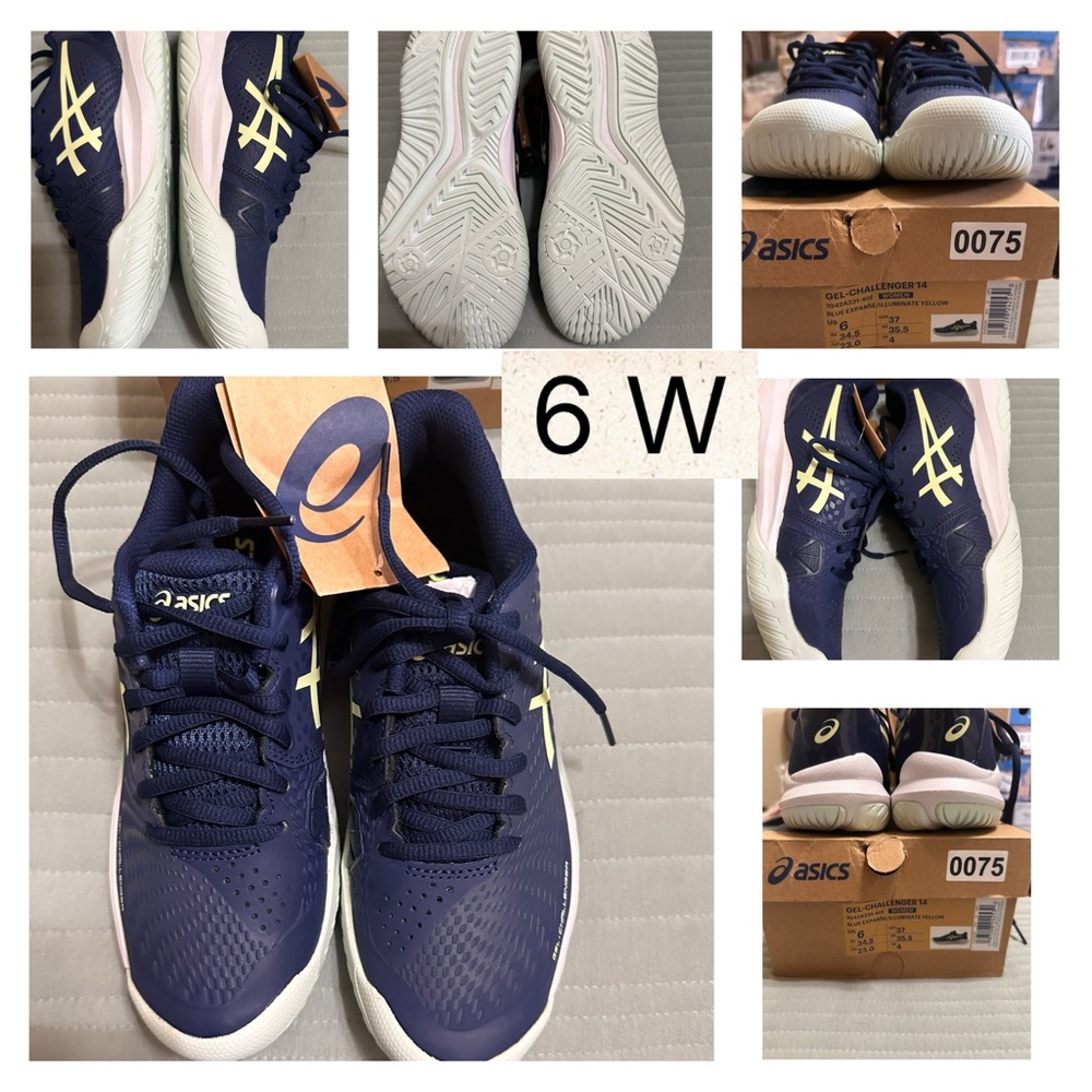 Asics Gel-Challenger 14 Blue and Yellow Shoes